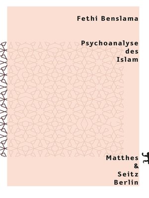cover image of Psychoanalyse des Islam